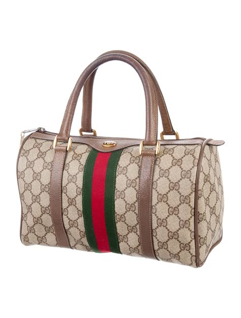 burgundy gucci boston bag|authentic Gucci Boston bag.